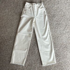 Madewell Tall Perfect Vintage Wide-Leg Crop Jean 23T Vintage Canvas